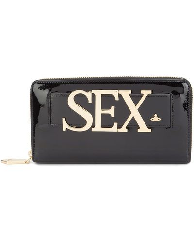 Vivienne Westwood 'sex' Wallet - Black