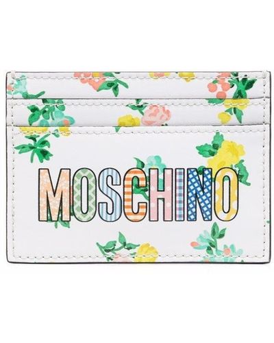 Moschino カードケース - ホワイト