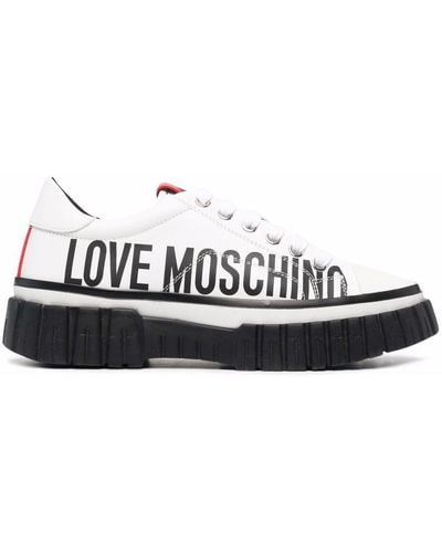 Love Moschino ローカット スニーカー - ホワイト