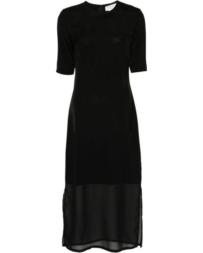 Sportmax Short-sleeve Dress - Black