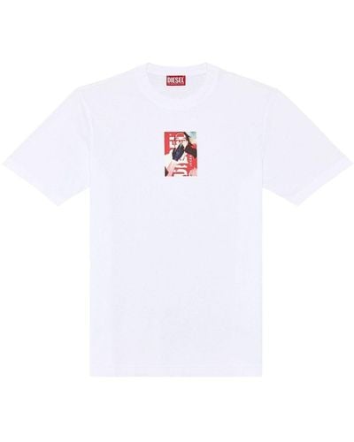 DIESEL T-shirt T-Just - Bianco