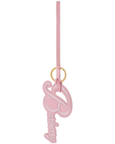 Burberry Schlüsselanhänger mit Logo - Pink