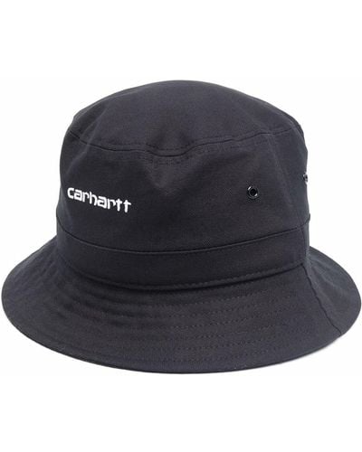 Carhartt ロゴ バケットハット - ブラック
