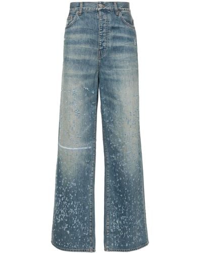 Amiri Shotgun Wide-leg Jeans - Blue