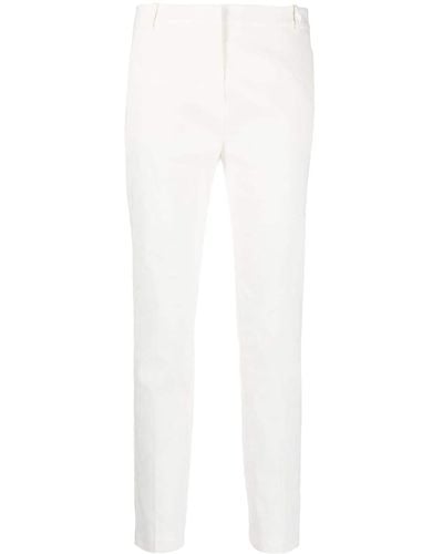 Pinko Tailored Linen Pants - White