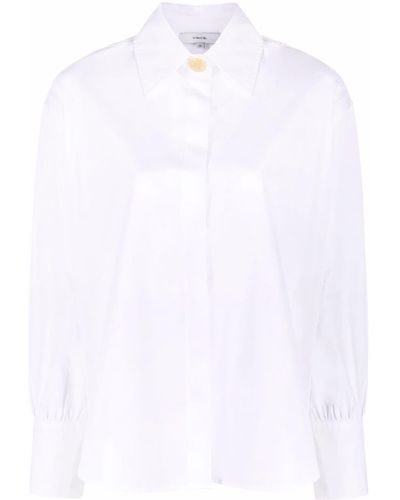 Vince Camisa con botones - Blanco