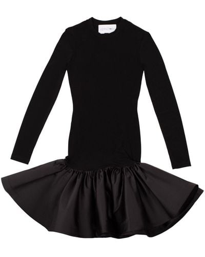 AZ FACTORY Larissa Ruffle Dress - Black