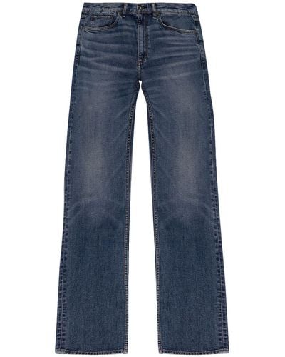 Rag & Bone Vaqueros Jared de talle medio - Azul