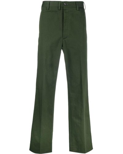 Marni Straight-leg Cut Pants - Green