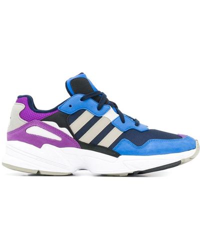 Adidas originals yung-96 top sneakers in blue