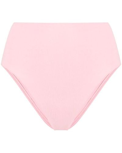 Bondi Born Poppy High-waisted Bikini Bottom - Pink