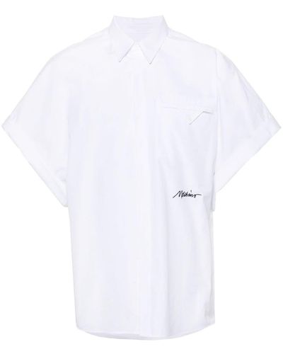 Moschino Camicia con ricamo - Bianco