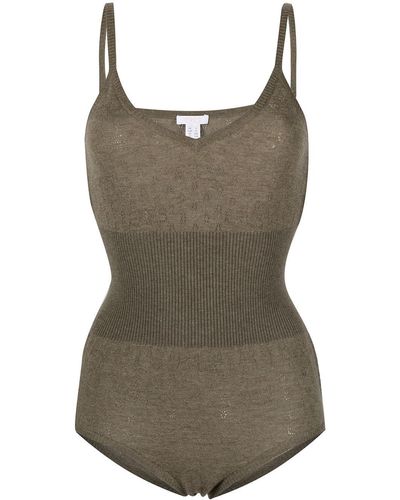 Eres Knitted Cashmere Body - Green