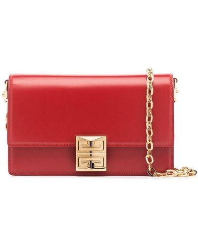 Givenchy Petit sac à bandoulière à motif 4G - Rouge