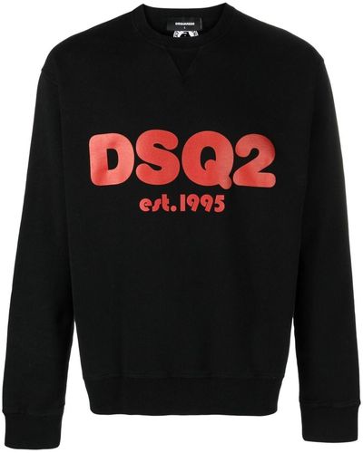 DSquared² ロゴ スウェットシャツ - ブラック