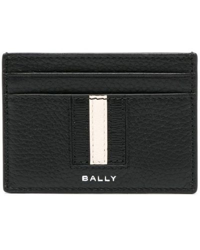 Bally Logo-print Leather Cardholder - Black