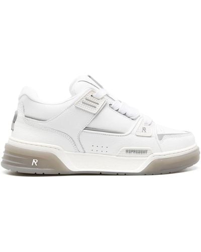 Represent Studio Leather Sneakers - White