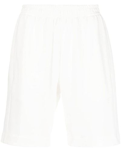 Styland Pantalones cortos de deporte tipo bermudas de x notRainProof - Blanco