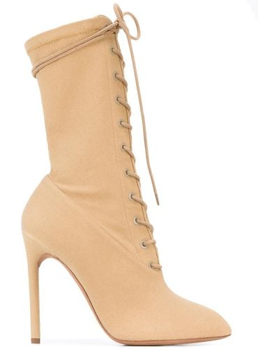 yeezy lace up boots