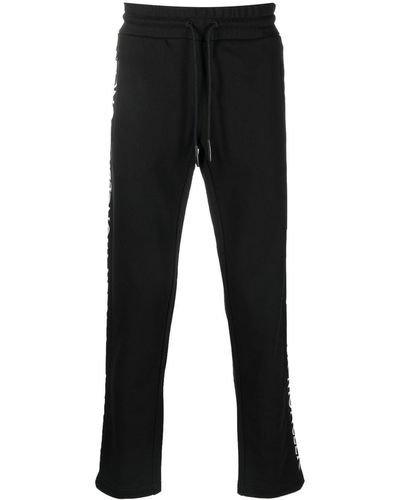 Moncler Logo-print Drawstring Track Trousers - Black