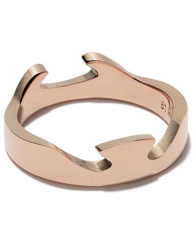 Georg Jensen 18kt 'Fusion End' Rotgoldring - Pink