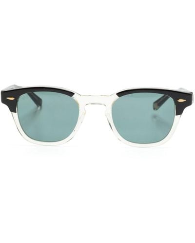 Eyevan 7285 Webb Round-frame Sunglasses - Green
