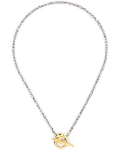Tom Wood Robin Duo Chain Necklace - Natural