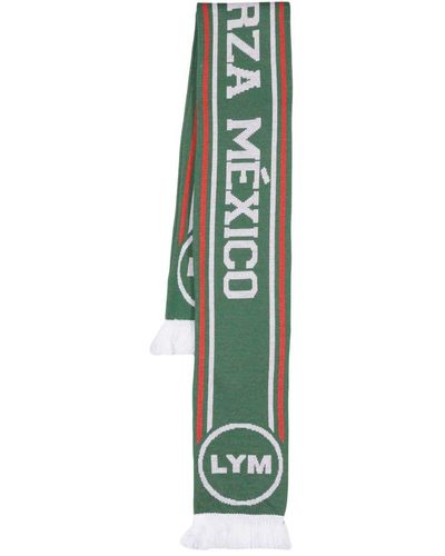 Liberal Youth Ministry Jacquard Football Scarf - Green