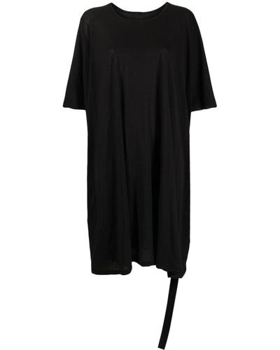 Rick Owens DRKSHDW Vestido midi estilo camiseta - Negro