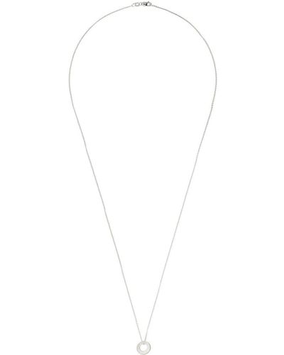 Le Gramme 'Rond 1.1' Halskette - Weiß