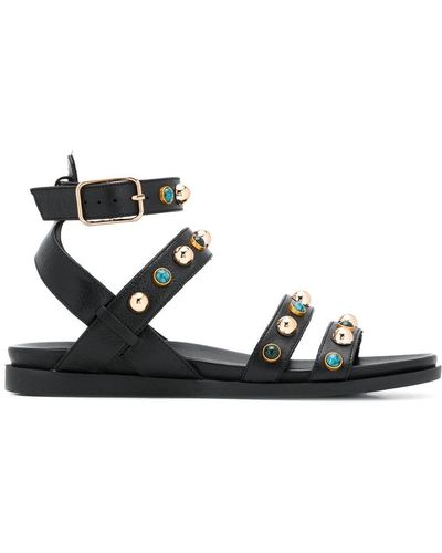 Carvela Kurt Geiger Kingston Stud-embellished Sandals - Black
