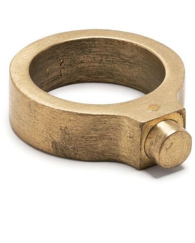 Parts Of 4 Sahara Ring 7mm Stud Ring - Metallic