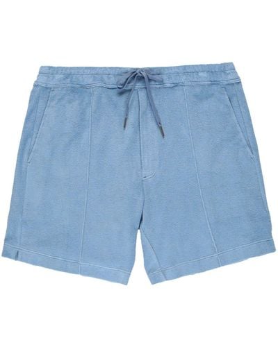 Tom Ford Summer Towelling Shorts - Blue