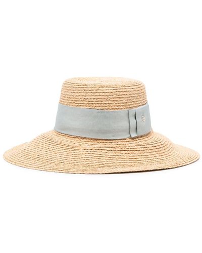 Helen Kaminski Easton Raffia Hat - White