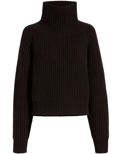 Khaite Lanzino High-neck Cashmere Sweater - Black