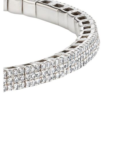 SHAY Elastisches Armband mit Diamanten - Mettallic