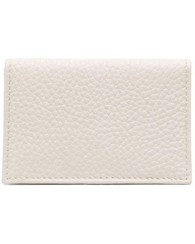 Eleventy Bi-fold Leather Cardholder - Natural
