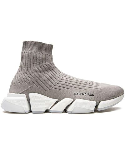 Balenciaga Speed 2.0 Lt Slip-on Sneakers - Wit