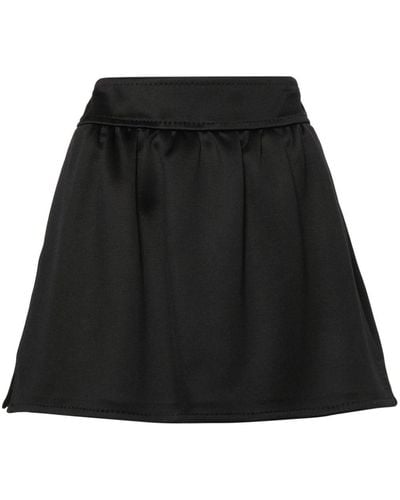 Max Mara Nettuno Scuba Mini Skirt - Black