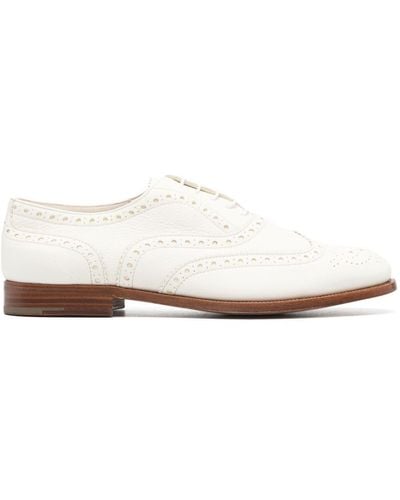 Church's Burwood Leather Brogues - White