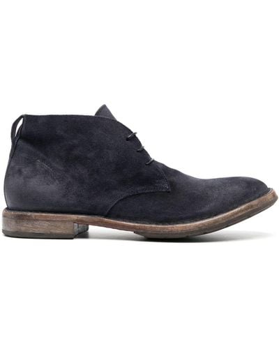Moma Polacco Suede Boots - Blue