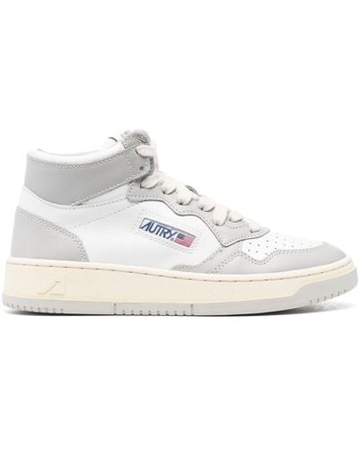 Autry Sneakers alte Medalist - Bianco