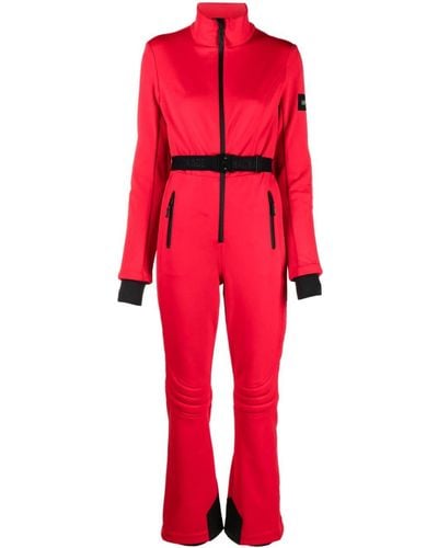 Mackage Shawna Hooded Ski Jumpsuit - Women's - Spandex/elastane/recycled Nylon/nylon - Red
