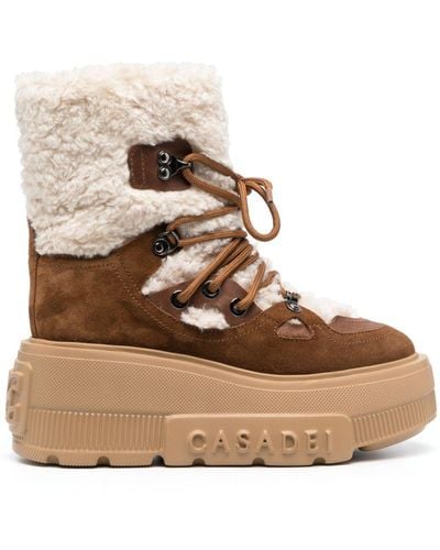 Casadei Nexus Snow Boots - Brown