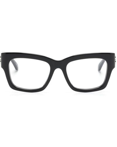 Balenciaga スクエア眼鏡フレーム - ブラック