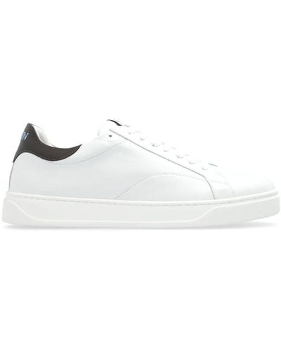Lanvin Dbb0 Leather Trainers - White