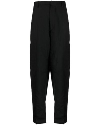 Lardini Pantalon Met Toelopende Pijpen - Zwart