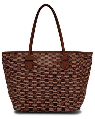 Moreau Saint Tropez Mm Tote Bag - Brown