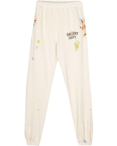 GALLERY DEPT. Paint-splatter Track Trousers - White