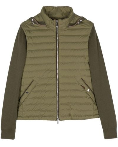 Moorer Alessio Padded Jacket - Green